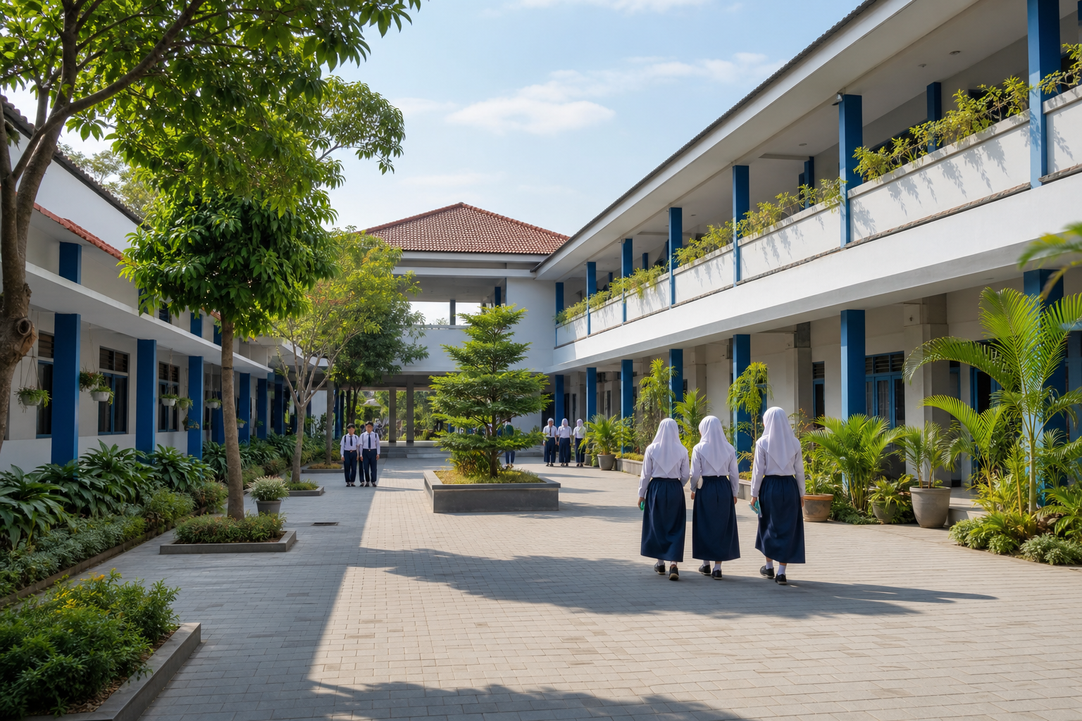 Suasana lingkungan sekolah